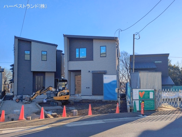 神奈川県綾瀬市深谷中２丁目の新築戸建て外構写真 2026年1月22日撮影