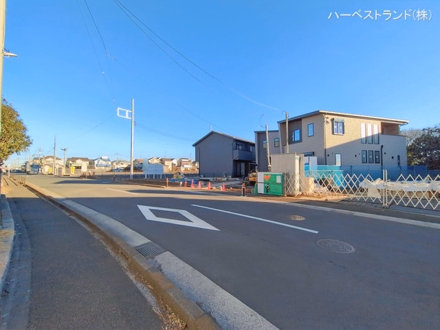 神奈川県綾瀬市深谷中２丁目の新築戸建て外構写真 2026年1月22日撮影