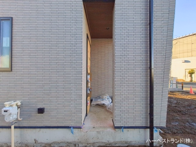 神奈川県綾瀬市深谷中２丁目の新築戸建て外構写真 2026年1月22日撮影