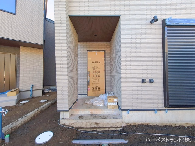 神奈川県綾瀬市深谷中２丁目の新築戸建て外構写真 2026年1月22日撮影