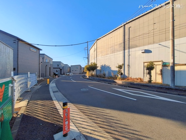 神奈川県綾瀬市深谷中２丁目の新築戸建て外構写真 2026年1月22日撮影