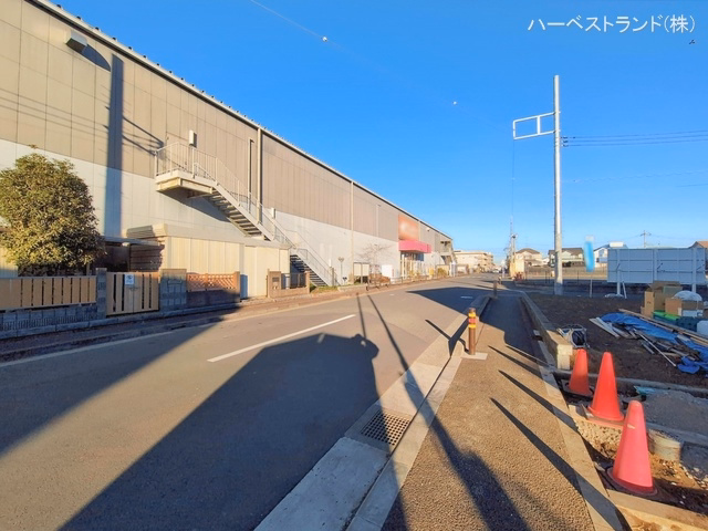 神奈川県綾瀬市深谷中２丁目の新築戸建て外構写真 2026年1月22日撮影