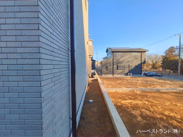 神奈川県綾瀬市深谷中２丁目の新築戸建て外構写真 2026年1月22日撮影