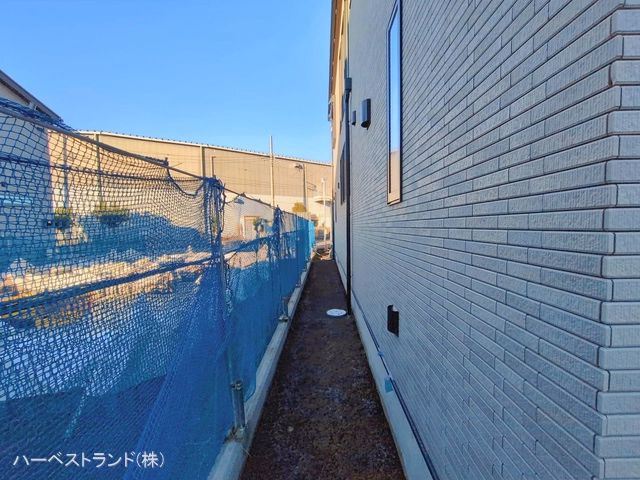 神奈川県綾瀬市深谷中２丁目の新築戸建て外構写真 2026年1月22日撮影
