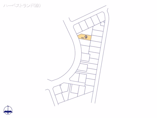 神奈川県綾瀬市深谷中２丁目の新築戸建て全体区画図 ※図面と異なる場合は現況を優先