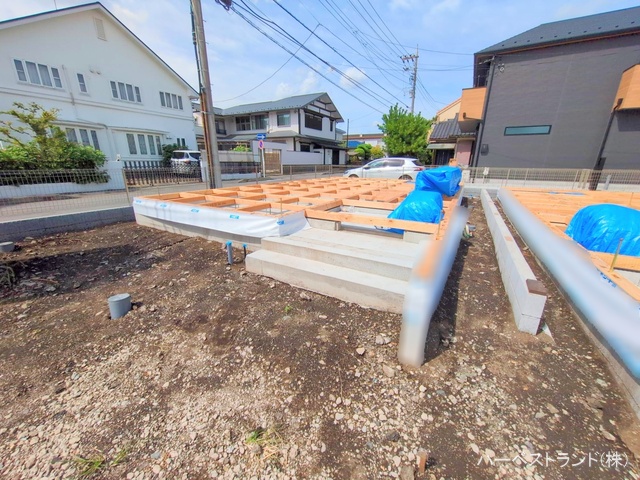 神奈川県大和市南林間８丁目の新築戸建て基礎写真 2025年9月21日撮影