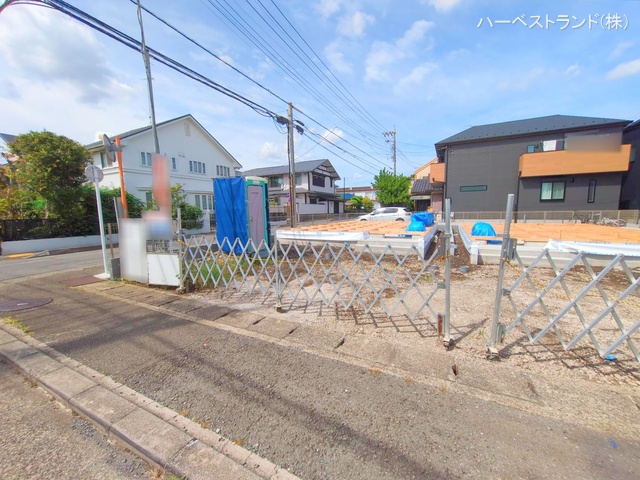 神奈川県大和市南林間８丁目の新築戸建て基礎写真 2025年9月21日撮影