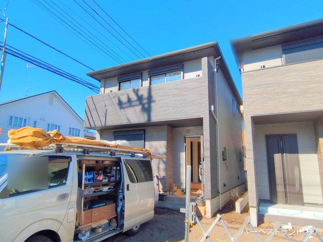 神奈川県大和市南林間８丁目の新築戸建て外構写真 2025年12月3日撮影