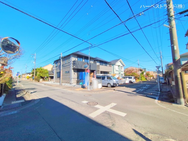 神奈川県大和市南林間８丁目の新築戸建て外構写真 2025年12月3日撮影