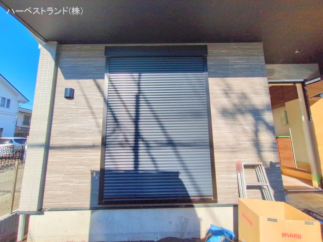 神奈川県大和市南林間８丁目の新築戸建て外構写真 2025年12月3日撮影