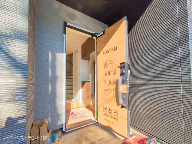 神奈川県大和市南林間８丁目の新築戸建て外構写真 2025年12月3日撮影