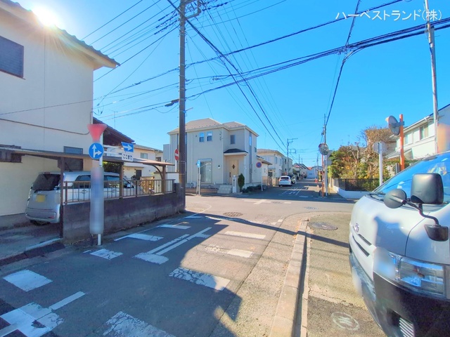 神奈川県大和市南林間８丁目の新築戸建て外構写真 2025年12月3日撮影