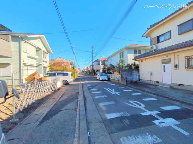 神奈川県大和市南林間８丁目の新築戸建て外構写真 2025年12月3日撮影