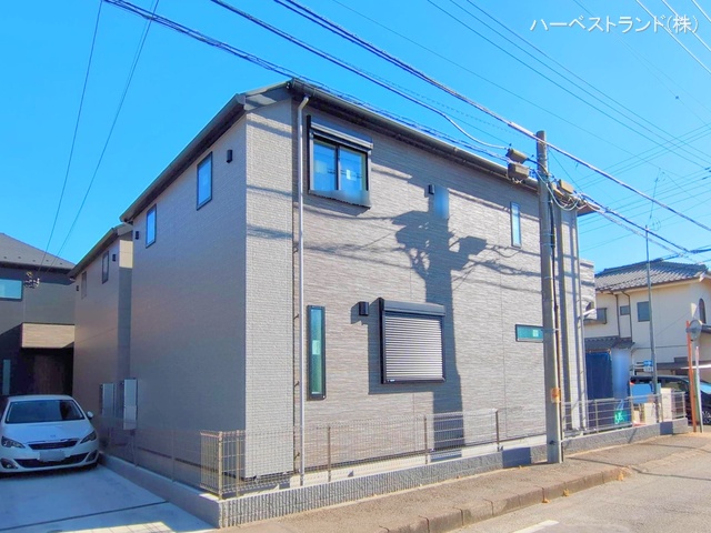 神奈川県大和市南林間８丁目の新築戸建て外構写真 2025年12月3日撮影