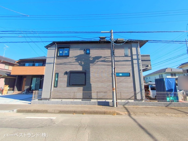 神奈川県大和市南林間８丁目の新築戸建て外構写真 2025年12月3日撮影