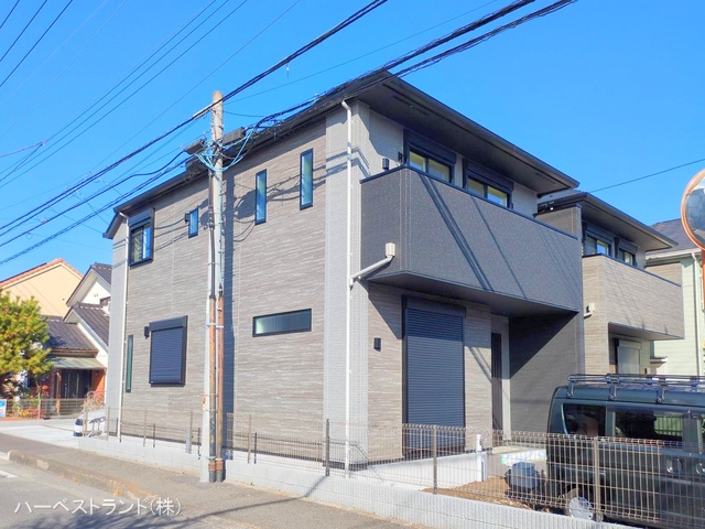 神奈川県大和市南林間８丁目の新築戸建て外構写真 2025年12月17日撮影