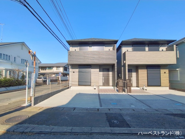 神奈川県大和市南林間８丁目の新築戸建て完成写真 2026年1月12日撮影