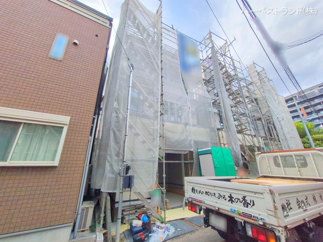 神奈川県川崎市中原区小杉御殿町２丁目の新築戸建てシート写真 2025年9月21日撮影