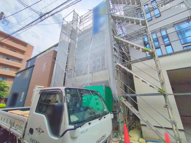 神奈川県川崎市中原区小杉御殿町２丁目の新築戸建てシート写真 2025年9月21日撮影
