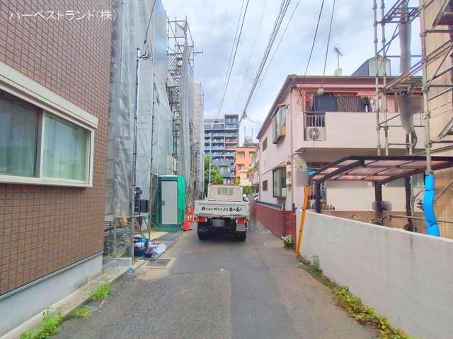 神奈川県川崎市中原区小杉御殿町2丁目の新築戸建てシート写真 2025年9月21日撮影