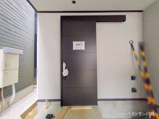 神奈川県川崎市中原区小杉御殿町2丁目の新築戸建て外構写真 2025年10月20日撮影