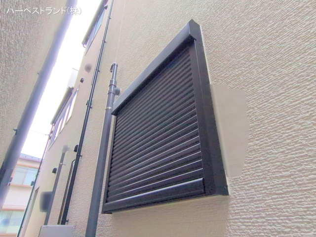 神奈川県川崎市中原区小杉御殿町2丁目の新築戸建て外構写真 2025年10月20日撮影