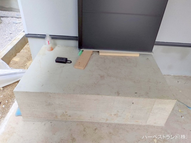 神奈川県川崎市中原区小杉御殿町2丁目の新築戸建て外構写真 2025年10月20日撮影