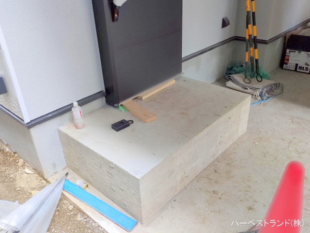 神奈川県川崎市中原区小杉御殿町2丁目の新築戸建て外構写真 2025年10月20日撮影