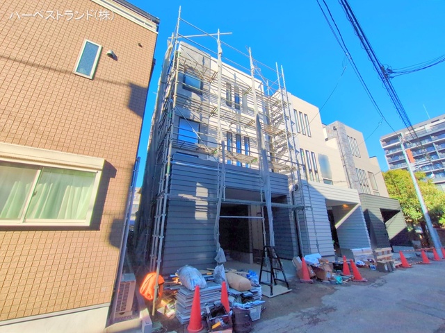 神奈川県川崎市中原区小杉御殿町２丁目の新築戸建て外構写真 2025年12月3日撮影