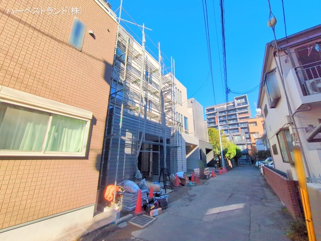 神奈川県川崎市中原区小杉御殿町２丁目の新築戸建て外構写真 2025年12月3日撮影