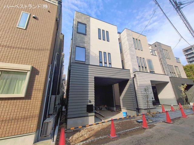 神奈川県川崎市中原区小杉御殿町２丁目の新築戸建て外構写真 2026年1月4日撮影