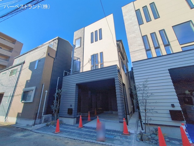 神奈川県川崎市中原区小杉御殿町2丁目の新築戸建て完成写真 2026年1月28日撮影