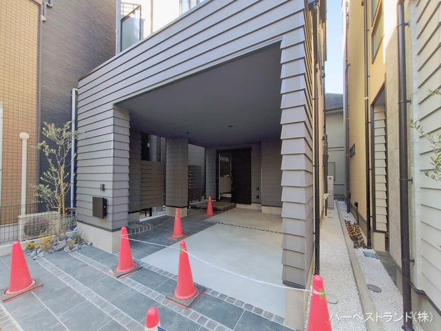 神奈川県川崎市中原区小杉御殿町2丁目の新築戸建て完成写真 2026年1月28日撮影