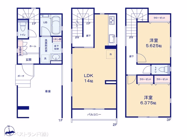 川崎市高津区久末（戸建） 間取図