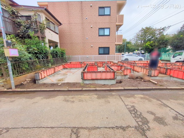 神奈川県大和市上草柳７丁目の新築戸建て基礎写真 2025年10月14日撮影