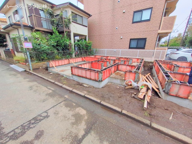 神奈川県大和市上草柳７丁目の新築戸建て基礎写真 2025年10月14日撮影