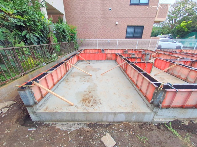 神奈川県大和市上草柳７丁目の新築戸建て基礎写真 2025年10月14日撮影