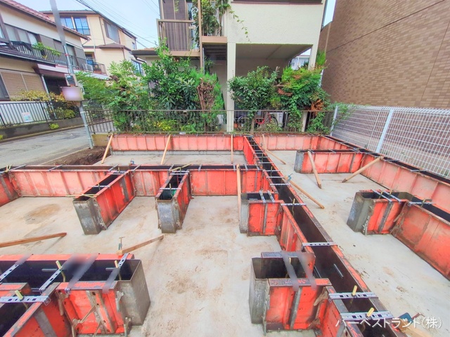 神奈川県大和市上草柳７丁目の新築戸建て基礎写真 2025年10月14日撮影