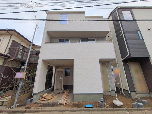 神奈川県大和市上草柳７丁目の新築戸建て外構写真 2026年1月27日撮影