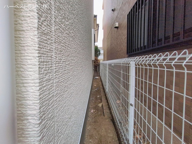 神奈川県大和市上草柳７丁目の新築戸建て外構写真 2026年1月27日撮影