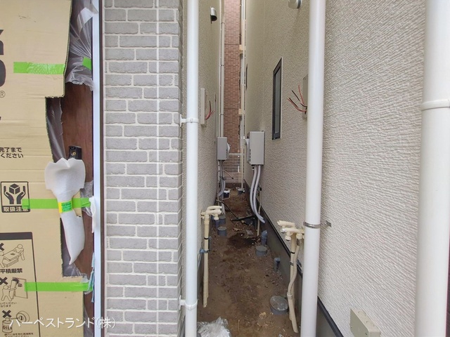 神奈川県大和市上草柳７丁目の新築戸建て外構写真 2026年1月27日撮影