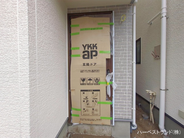 神奈川県大和市上草柳７丁目の新築戸建て外構写真 2026年1月27日撮影