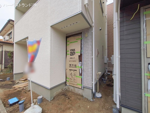 神奈川県大和市上草柳７丁目の新築戸建て外構写真 2026年1月27日撮影