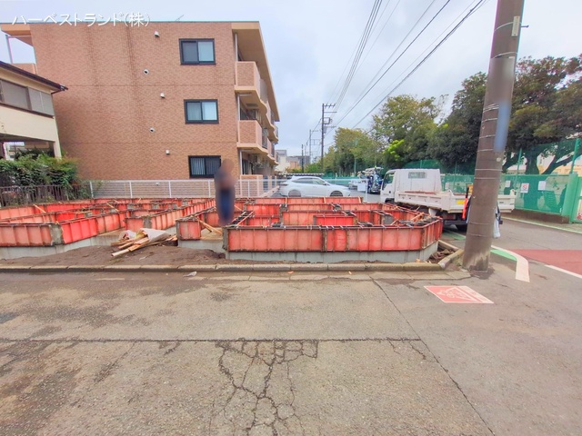 神奈川県大和市上草柳７丁目の新築戸建て基礎写真 2025年10月14日撮影