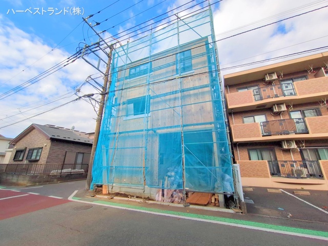 神奈川県大和市上草柳7丁目の新築戸建て上棟写真 2025年11月18日撮影