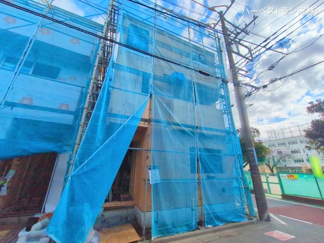 神奈川県大和市上草柳7丁目の新築戸建て上棟写真 2025年11月18日撮影