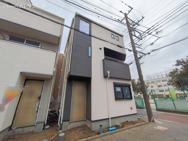 神奈川県大和市上草柳7丁目の新築戸建て外構写真 2026年1月27日撮影