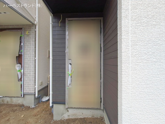 神奈川県大和市上草柳７丁目の新築戸建て外構写真 2026年1月27日撮影