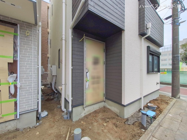 神奈川県大和市上草柳７丁目の新築戸建て外構写真 2026年1月27日撮影