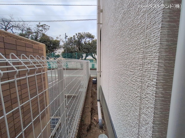 神奈川県大和市上草柳７丁目の新築戸建て外構写真 2026年1月27日撮影